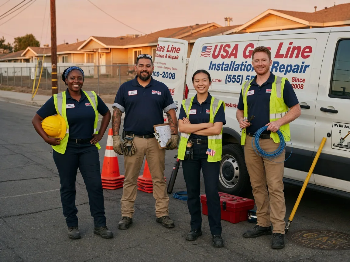 Gas Line Installation company in Bussey, IA